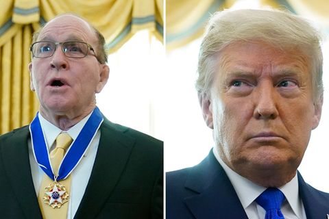 Donald Trump und Dan Gable
