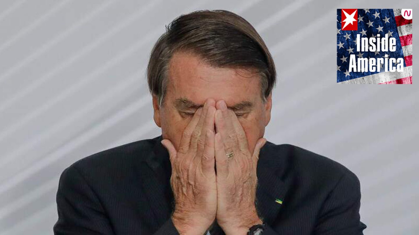 Nur wenige glauben, dass er die Wiederwahl gewinnt: Brasiliens Präsident Jair Bolsonaro.