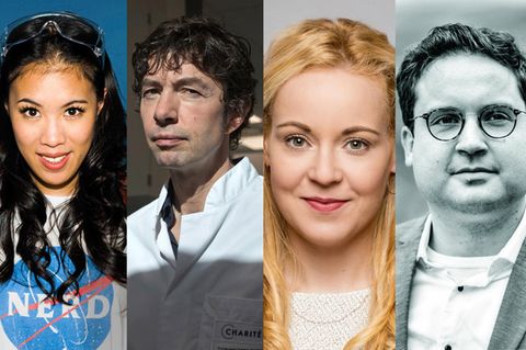 Igor Levit, Mai Thi Nguyen-Kim, Christian Drosten, Theresa Brückner, Daniel Dreyer, Marylyn Addo