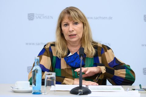 Die sächsische Gesundheitsministerin Petra Köpping