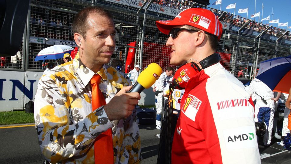 TV-Geschichte: Kai Ebel interviewt Michael Schumacher