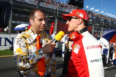TV-Geschichte: Kai Ebel interviewt Michael Schumacher