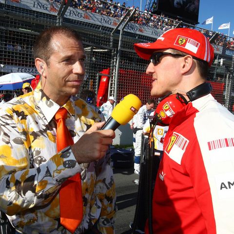 TV-Geschichte: Kai Ebel interviewt Michael Schumacher
