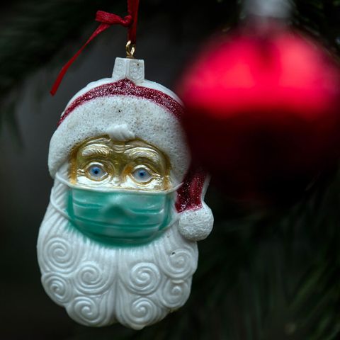 Weihnachten Corona: Weihnachtsbaumschmuck