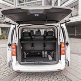 In der Standard-Version passen bis zu 5.8 Kubikmeter in den e-Traveller