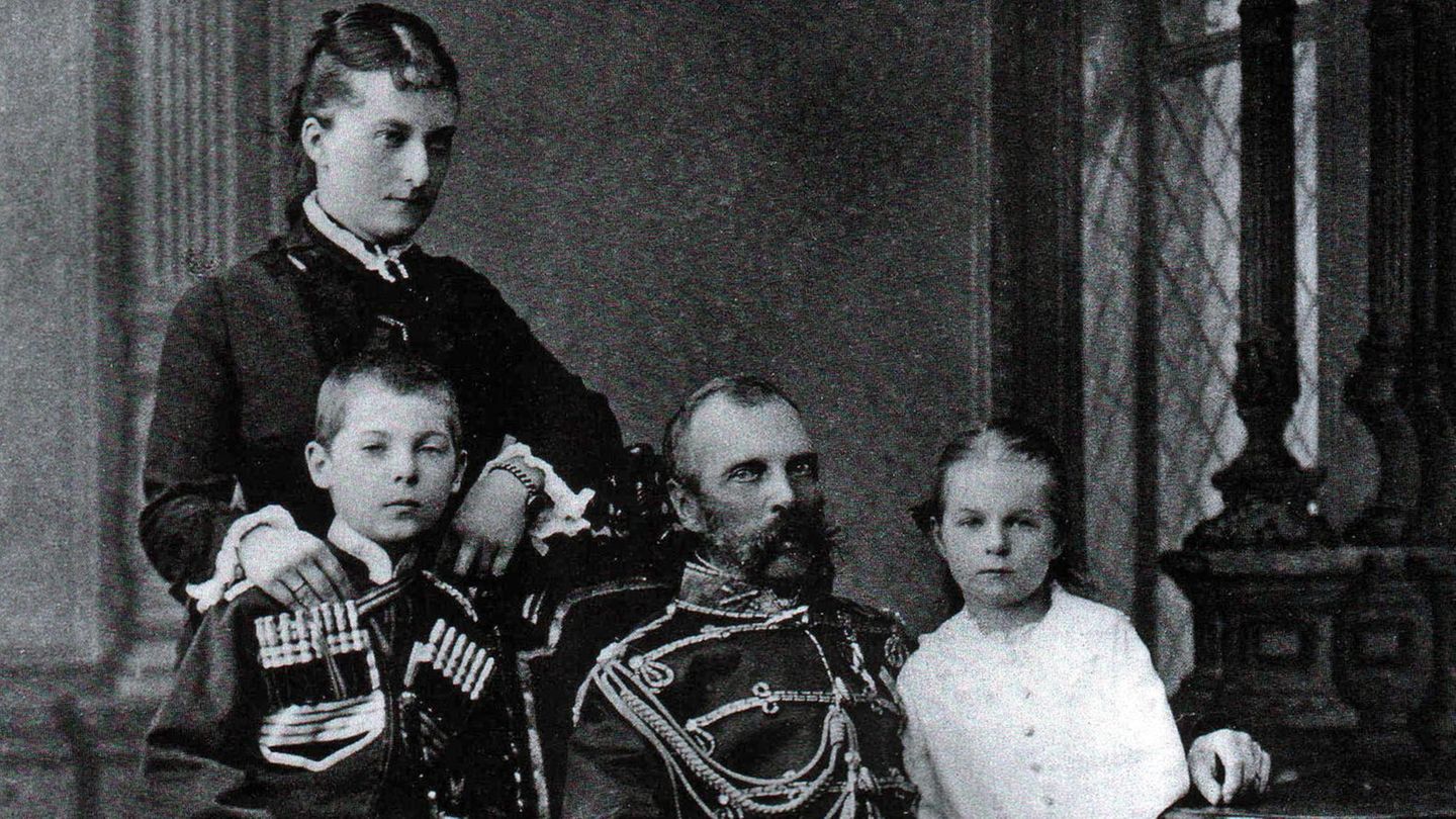 Alexander II. und Katja Dolgorukaja Alexander II. und Katja Dolgorukaja