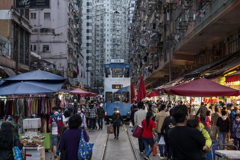 Alltag in Hong Kong