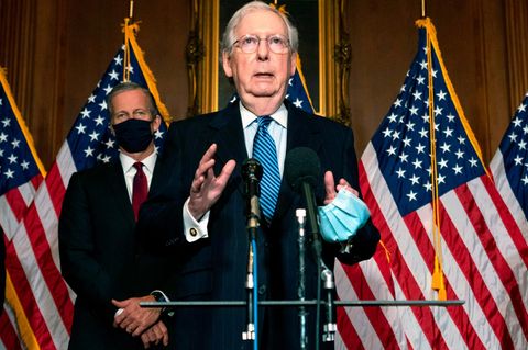 Mitch McConnell, US-Senatsmehrheitsführer der Republikaner