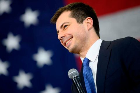 Partei-Shootingstar Pete Buttigieg.
