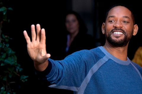 Will Smith lacht in die Kamera