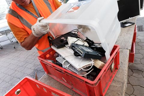 Discounter und Supermärkte sollen Elektroschrott annehmen