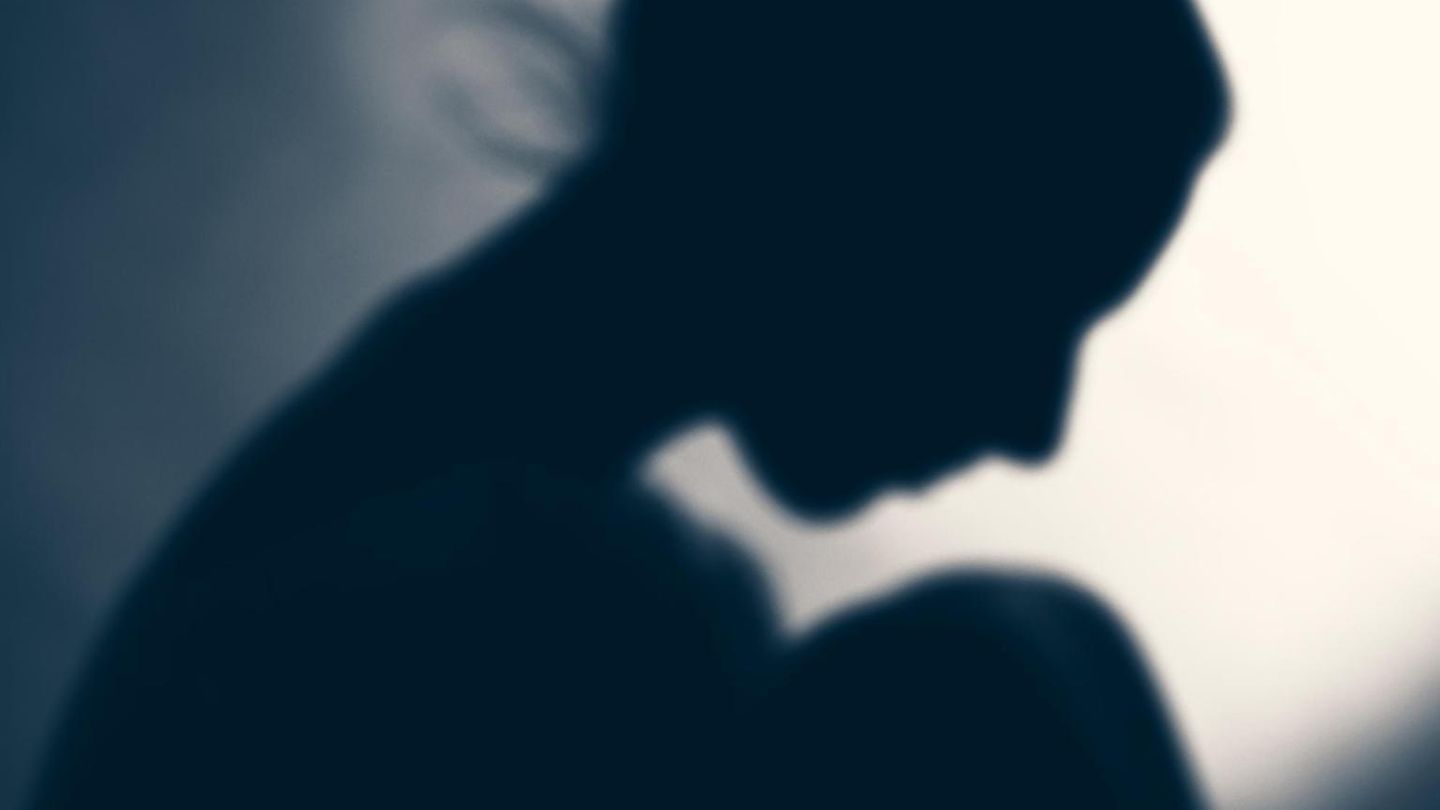 Der Schatten einer Frau