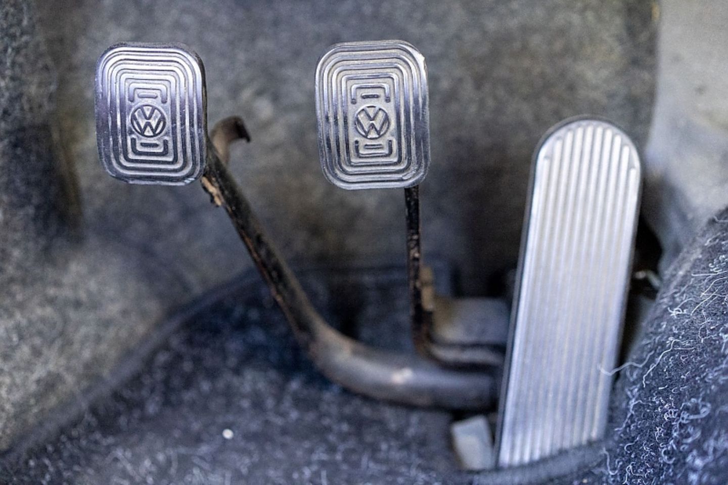 Kaum zu glauben, aber die Pedalerie ist problemlos zu bedienen