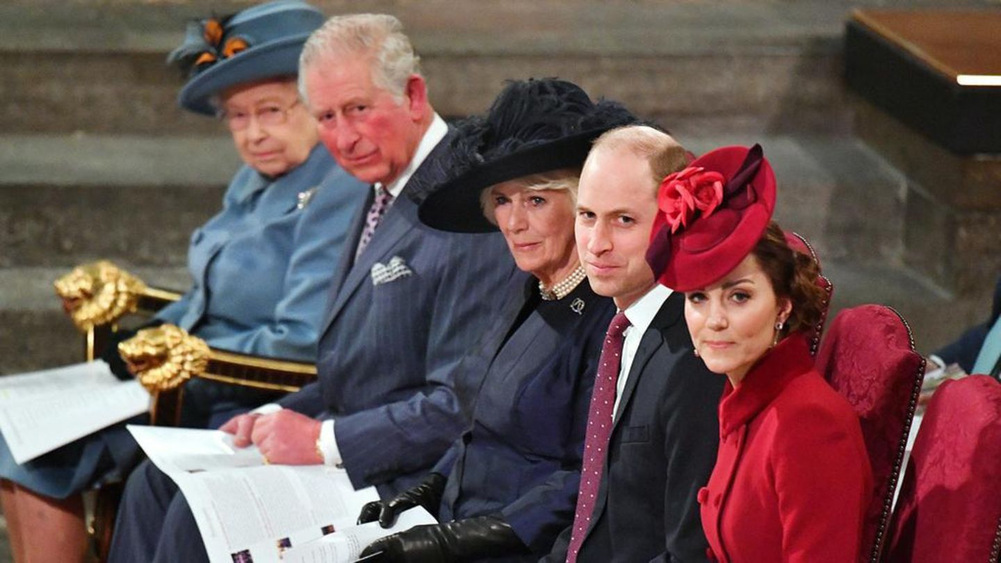 Die Queen und die königliche Familie