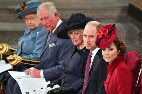 Die Queen und die königliche Familie