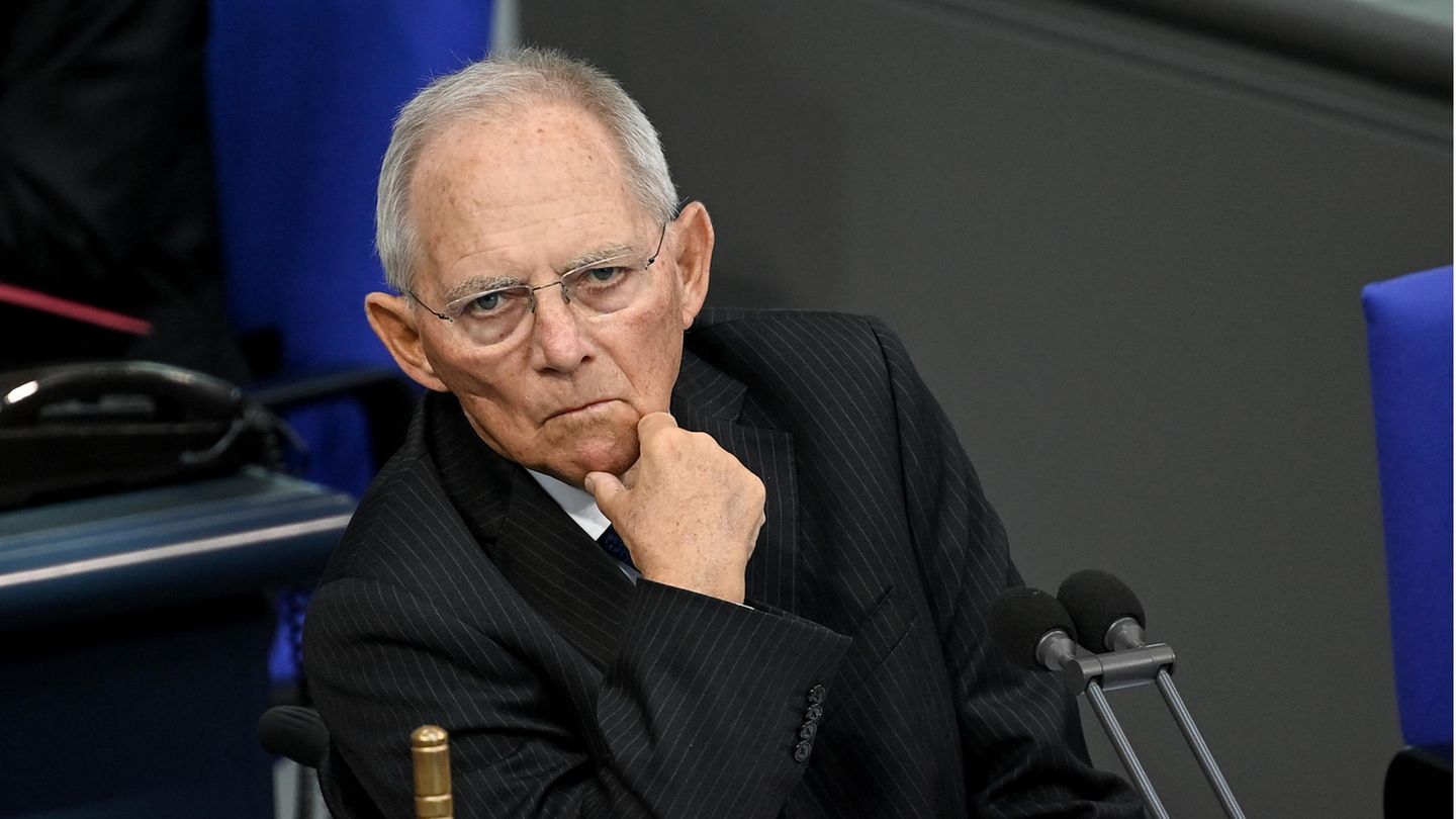 Bundestagspräsident Wolfgang Schäuble (CDU)