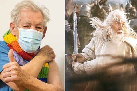 "Gandalf"-Schauspieler Ian McKellen gegen Coronavirus geimpft: "Ich fühle ich mich sehr besonders"