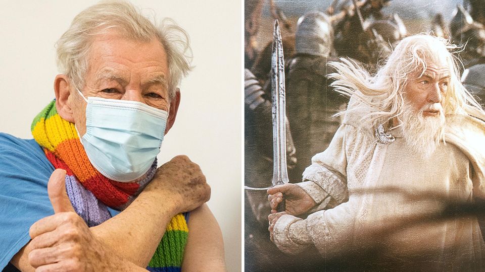 "Gandalf"-Schauspieler Ian McKellen gegen Coronavirus geimpft: "Ich fühle ich mich sehr besonders"