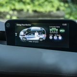 Der 8,8 Zoll Touchscreen erfüllt seinen Zweck