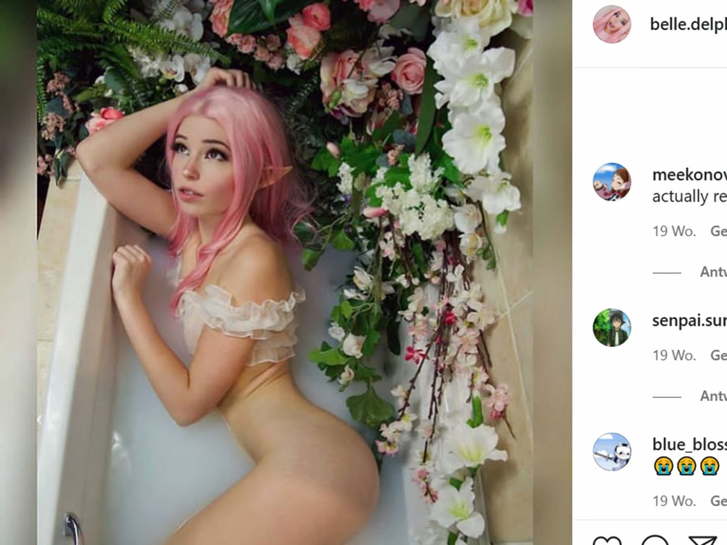 Belle delphine nackt