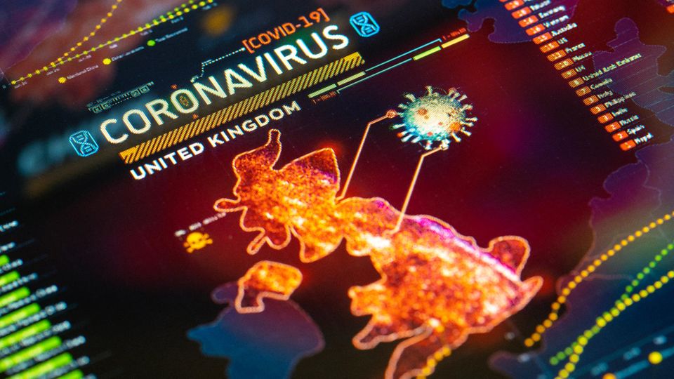 Eine neue Coronavirus-Variante hält Großbritannien in Schach