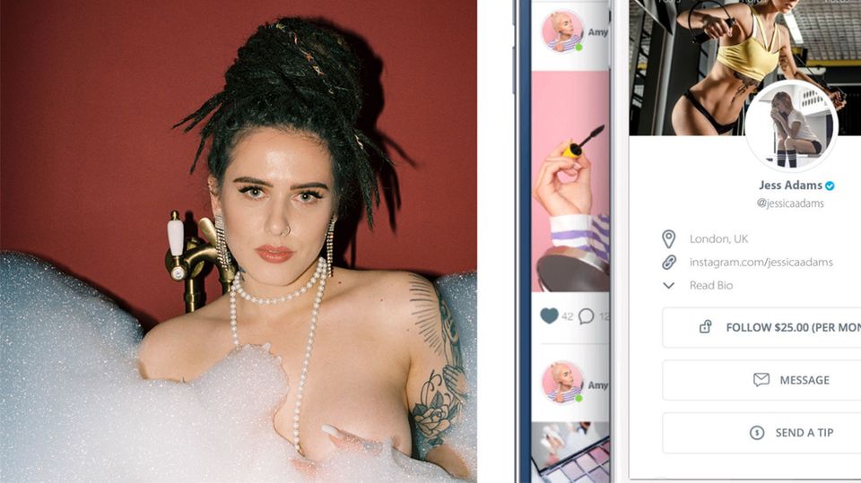 Erotik-Influencerin über OnlyFans-Plattform: "Mein Verkaufsargument sind Titten und Füße" Erotik-Influencerin über OnlyFans-Plattform: "Mein Verkaufsargument sind Titten und Füße"