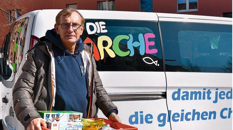 Mitarbeiter der "Arche" in Berlin