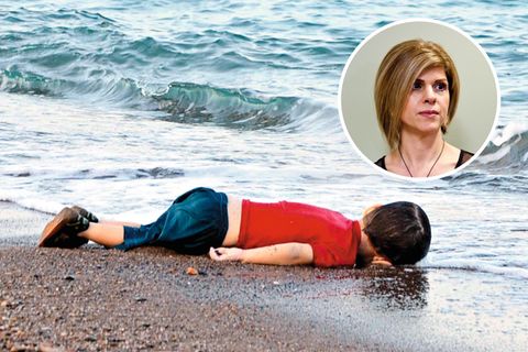 Tima Kurdi und Alan Kurdi