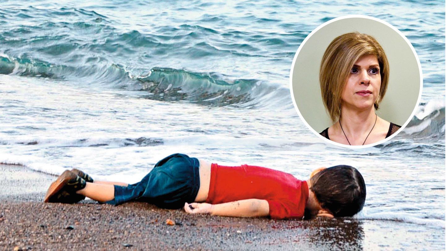 Tima Kurdi und Alan Kurdi Tima Kurdi und Alan Kurdi