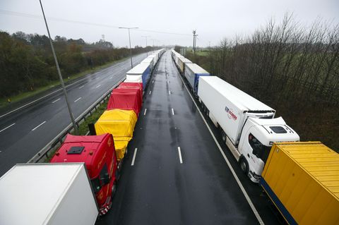Staus am Ärmelkanal: "Kranker Mann Europas" in Sorge: Ist das Weihnachtsessen in Großbritannien in Gefahr?