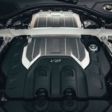 Der V8-Motor leistet 404 kW / 550 PS - mehr als genug