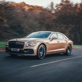 Der Bentley Flying Spur V8 ist 5,32 Meter lang