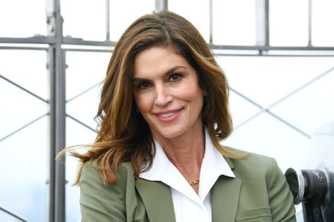 Ein aktuelles Bild von Cindy Crawford