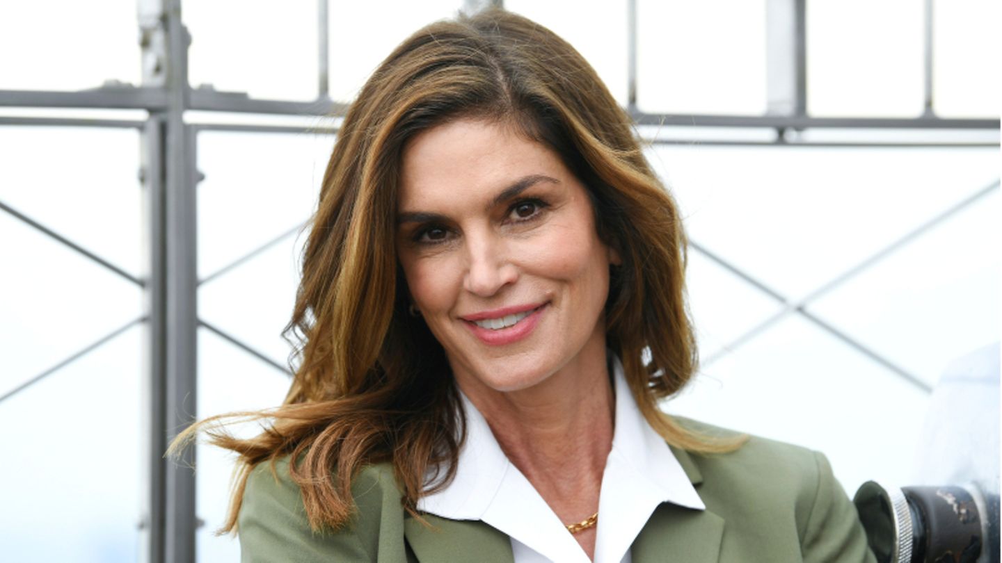 Ein aktuelles Bild von Cindy Crawford