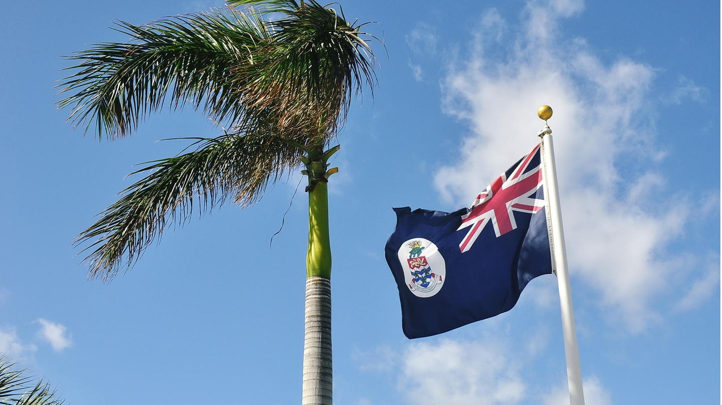 Die Flagge der Cayman Islands