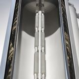 Die Cryomotive Wasserstofftanks müssen, anders als herkömmliche, nur 300 bar Druck aushalten