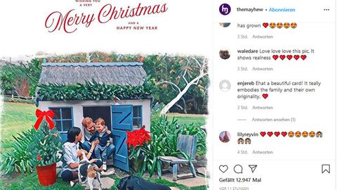 Die diesjährige Weihnachtskarte von Harry und Meghan ist eine Illustration