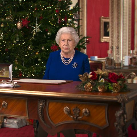 Ein Foto einer digital erstellten "Deepfake"-Version von Queen Elizabeth II