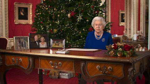 Ein Foto einer digital erstellten "Deepfake"-Version von Queen Elizabeth II