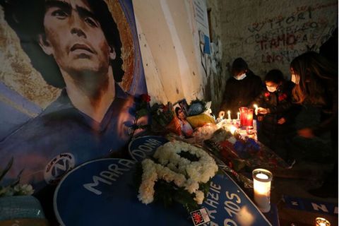 Fußballlegende Diego Maradona starb am 25. November. Drei Tage herrschte in seinem Heimatland Argentinien Staatstrauer.
