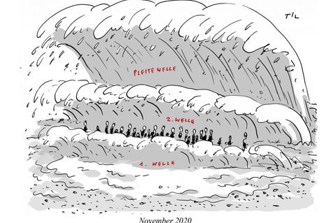 stern-Zeichner: Zwanzigzwanzig in zwanzig Cartoons von Til Mette