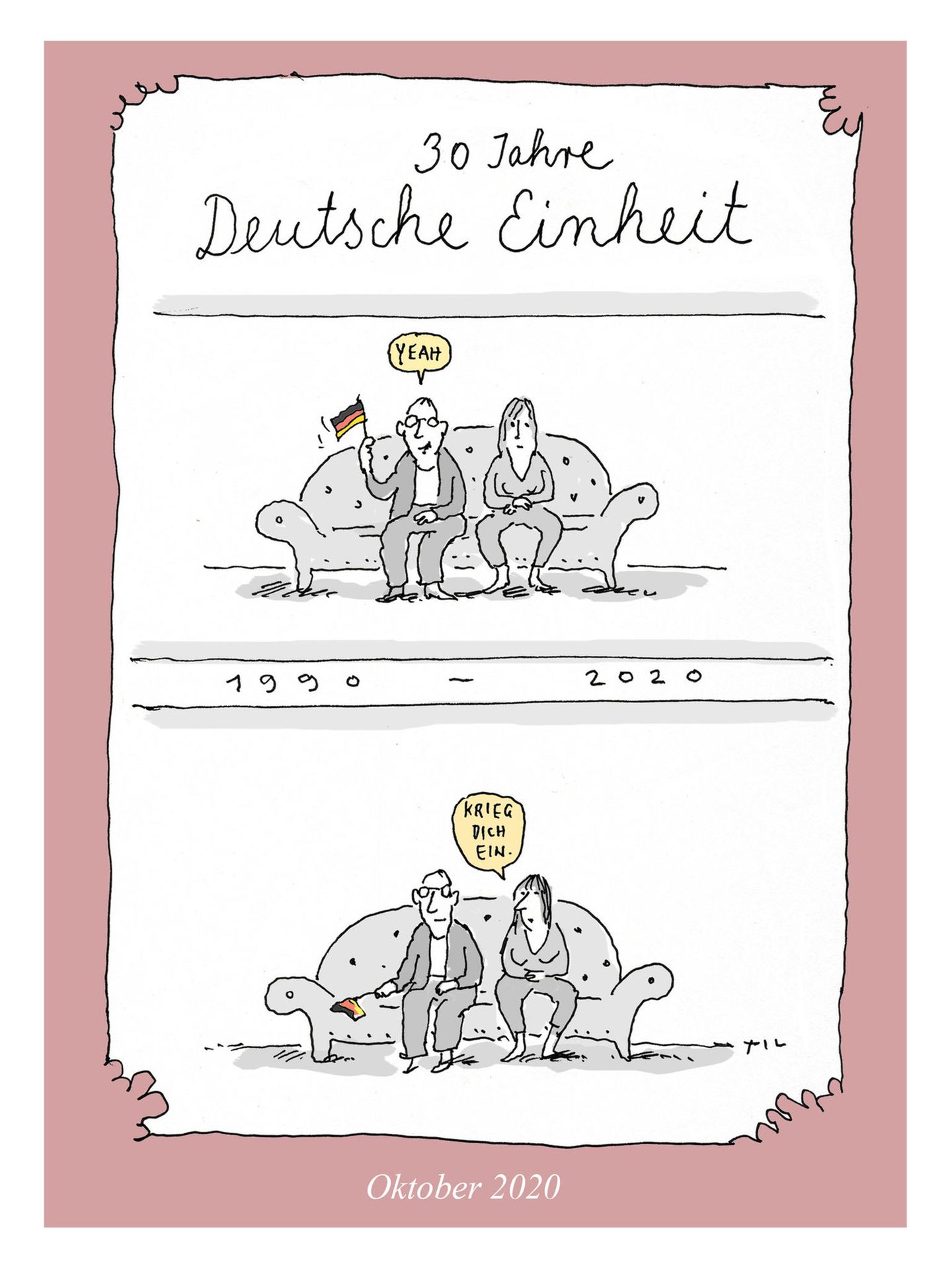 stern-Zeichner: Zwanzigzwanzig in zwanzig Cartoons von Til Mette