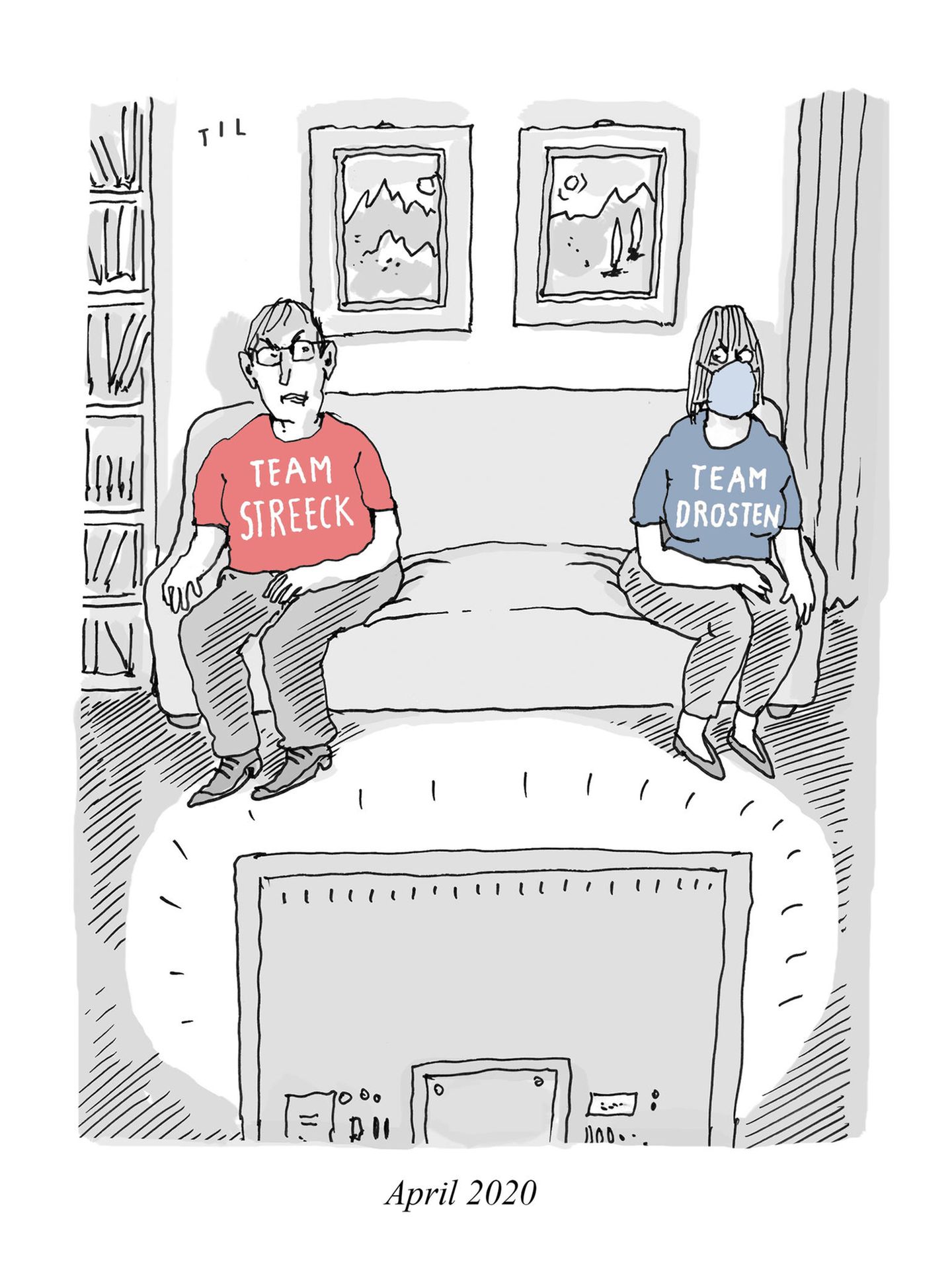 stern-Zeichner: Zwanzigzwanzig in zwanzig Cartoons von Til Mette