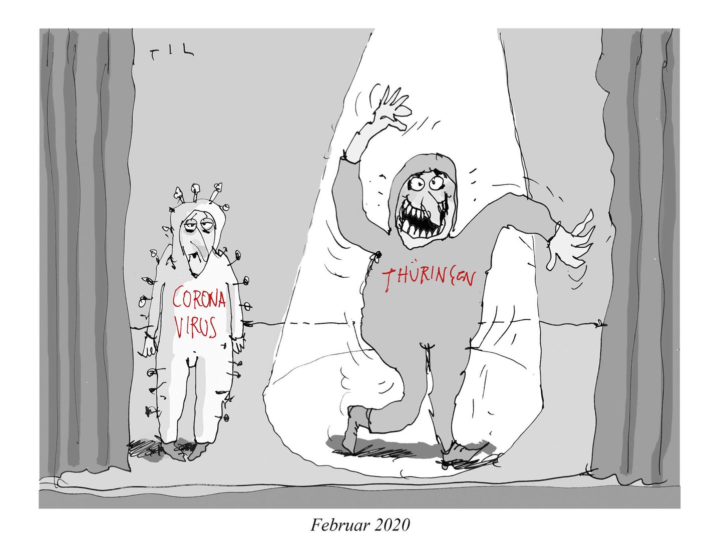 stern-Zeichner: Zwanzigzwanzig in zwanzig Cartoons von Til Mette