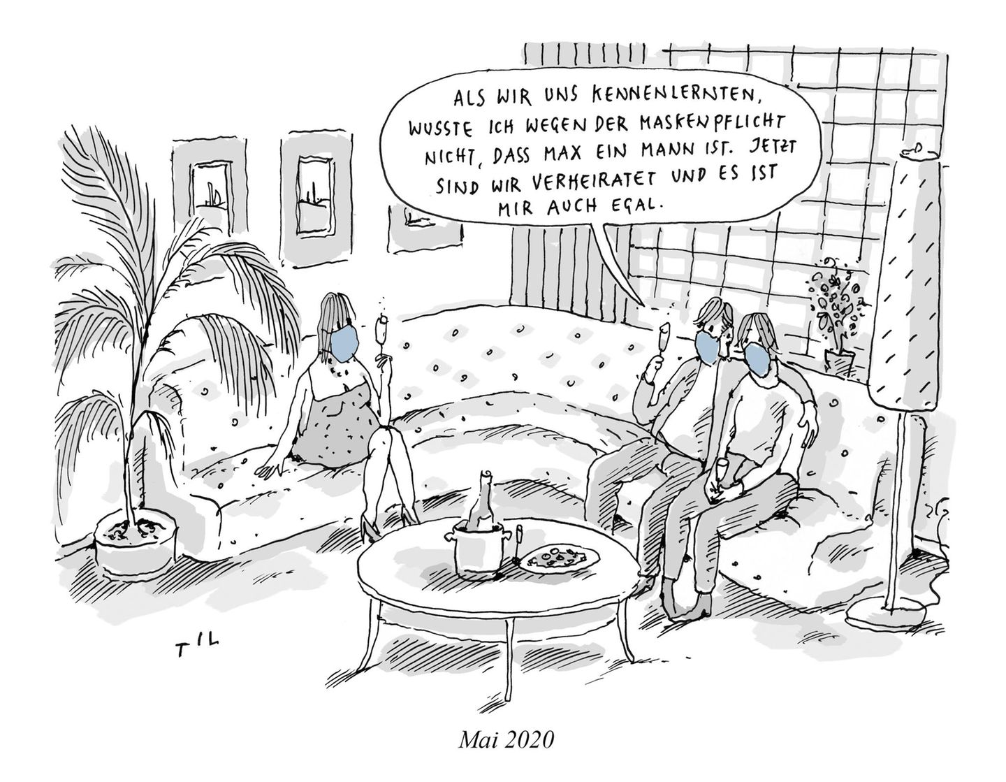 stern-Zeichner: Zwanzigzwanzig in zwanzig Cartoons von Til Mette