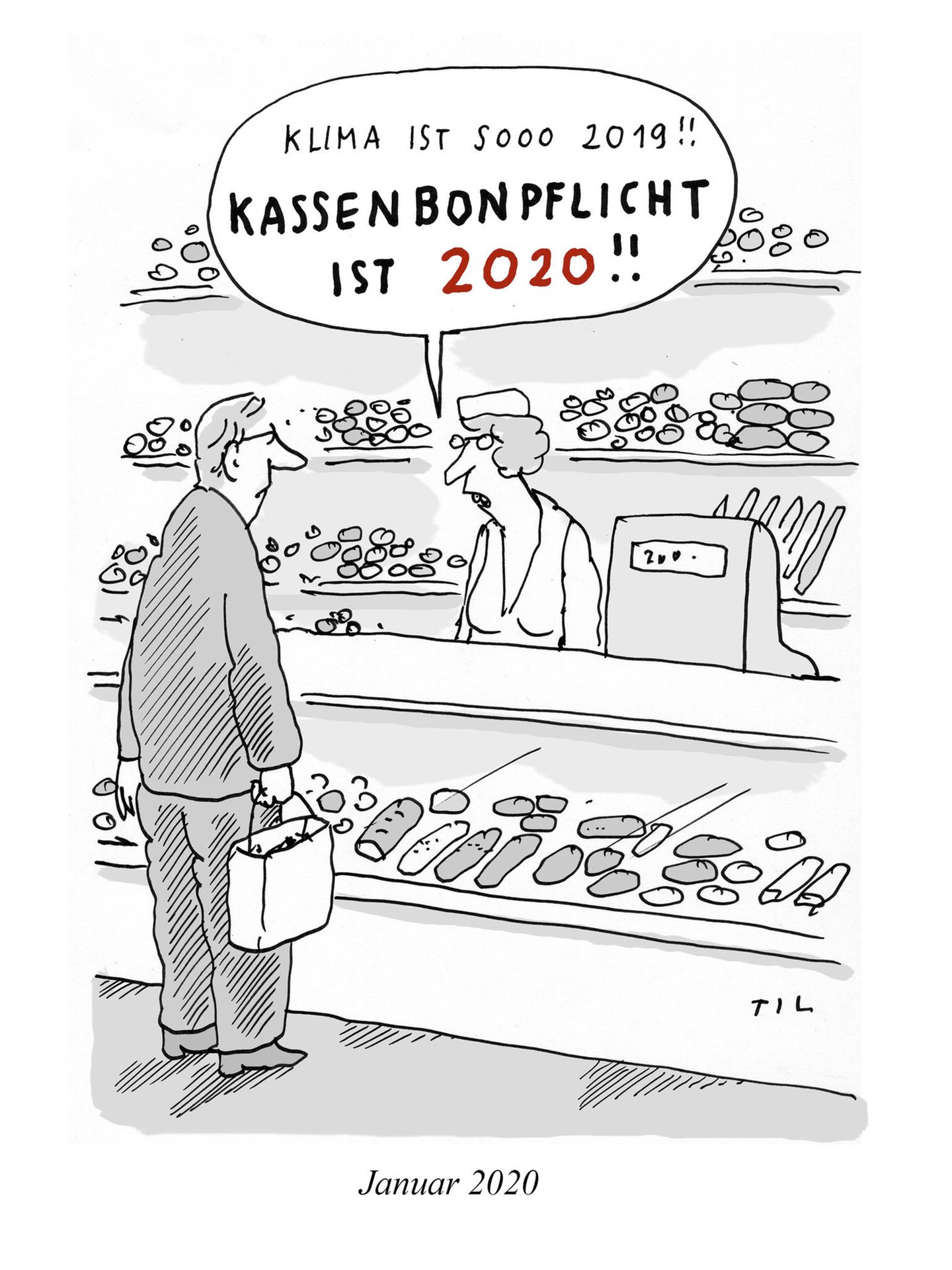 stern-Zeichner: Zwanzigzwanzig in zwanzig Cartoons von Til Mette