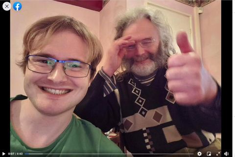 Jason Kelly und sein Vater