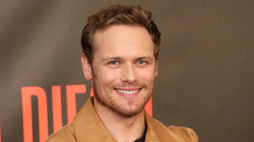 Der echte Sam Heughan Der Schauspieler Sam Heughan