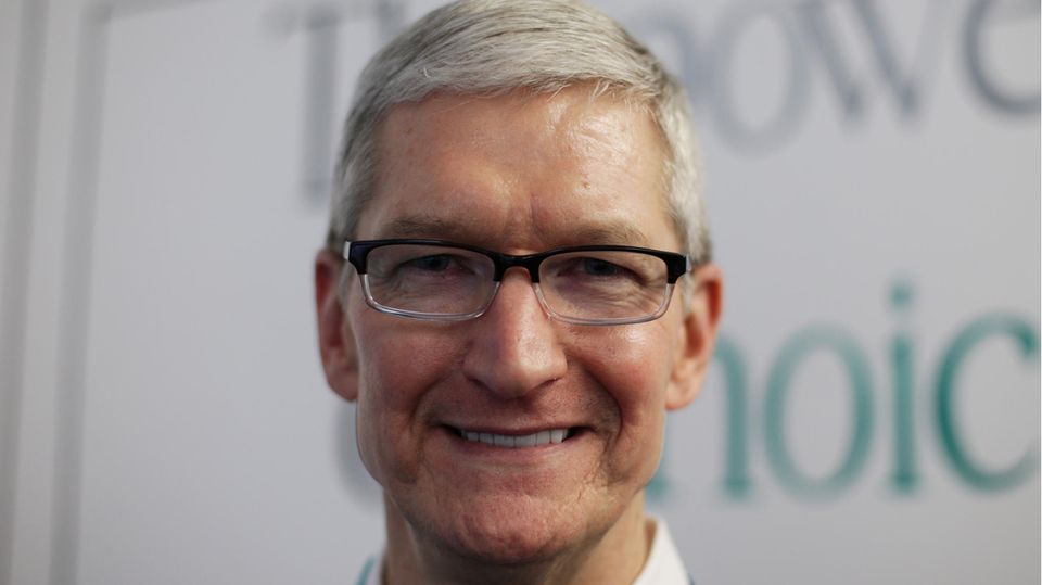 Hat angesichts glänzender Zahlen Grund zur Freude: Apple-Chef Tim Cook