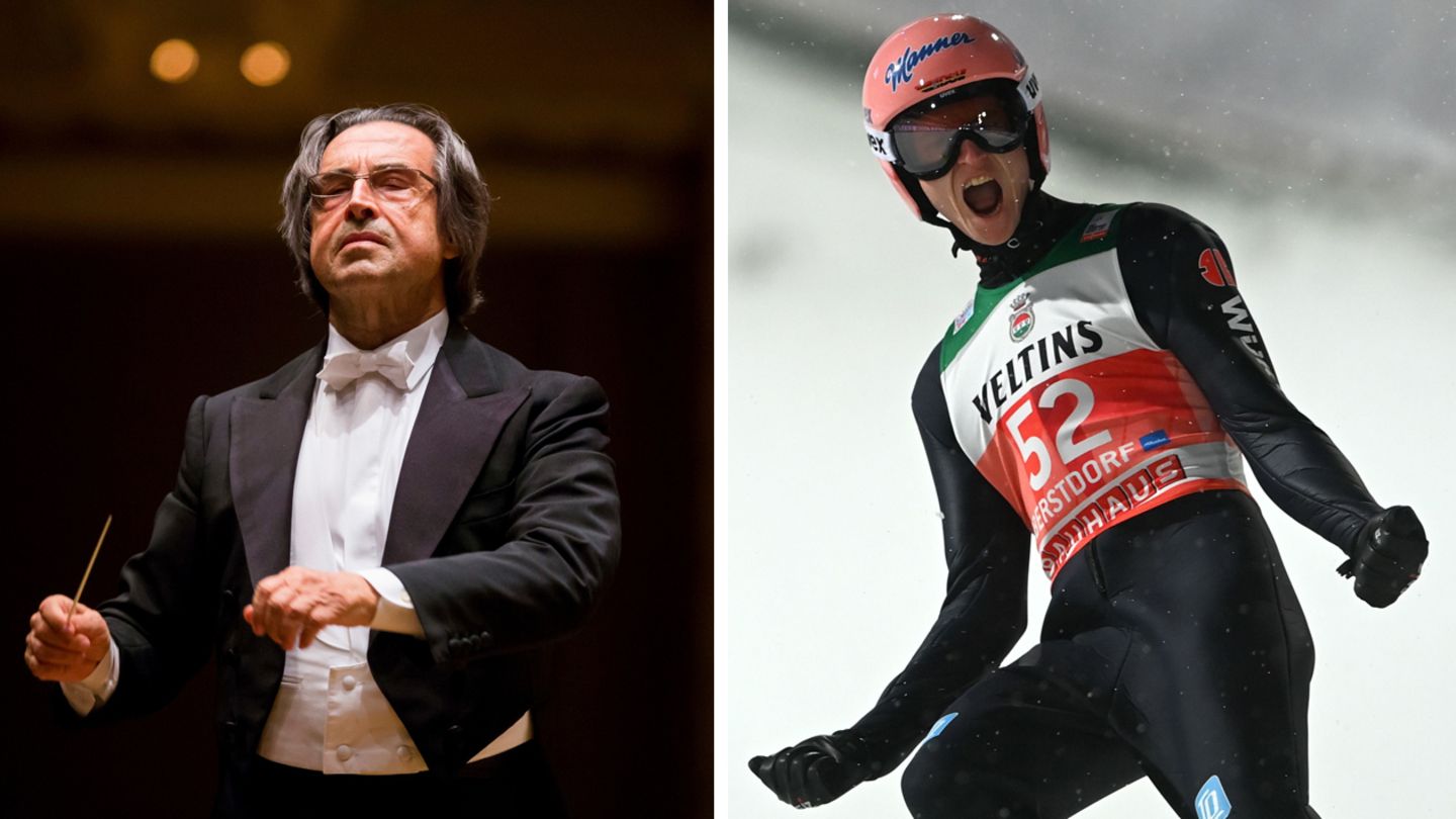 1. Januar  Auch im neuen Jahr empfiehlt es sich, alte Traditionen zu pflegen. Schalten Sie also nach dem Ausschlafen ab 11.15 Uhr im ZDF das "Neujahrskonzert der Wiener Philharmoniker 2021" ein. Diesmal steht Riccardo Muti hinter dem Pult und musiziert zweieinhalb Stunden, sodass Sie nach dem Ende direkt ins Erste rüberwechseln können: Dort läuft ab 13.25 Uhr das Neujahrsspringen der Vierschanzentournee. Das ist diesmal besonders spannend: Mit Karl Geiger (r.) hat erstmals seit Jahren wieder ein deutscher Adler guten Chancen auf den Gesamtsieg.